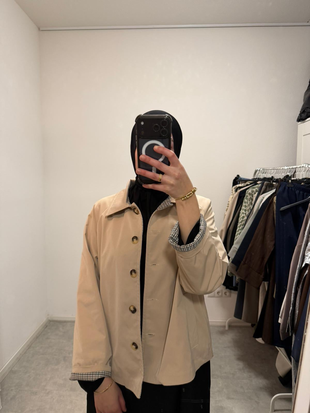 Korte Trenchcoat